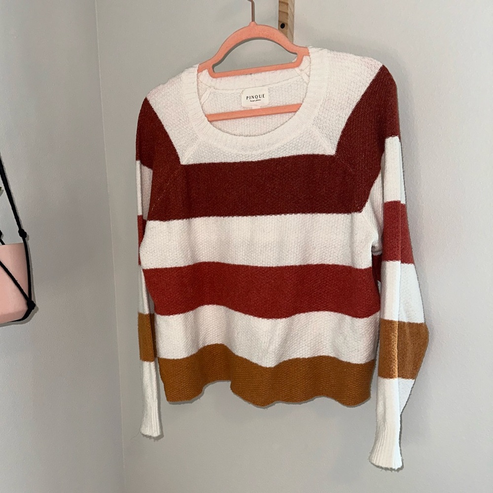 Pinque Women's Cream Sweater